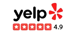 Yelp customer rating badge